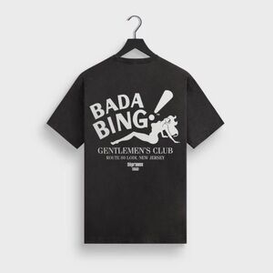 Kith x The Sopranos Bada Bing Logo Vintage Tee Size Medium HBO Confirmed Order